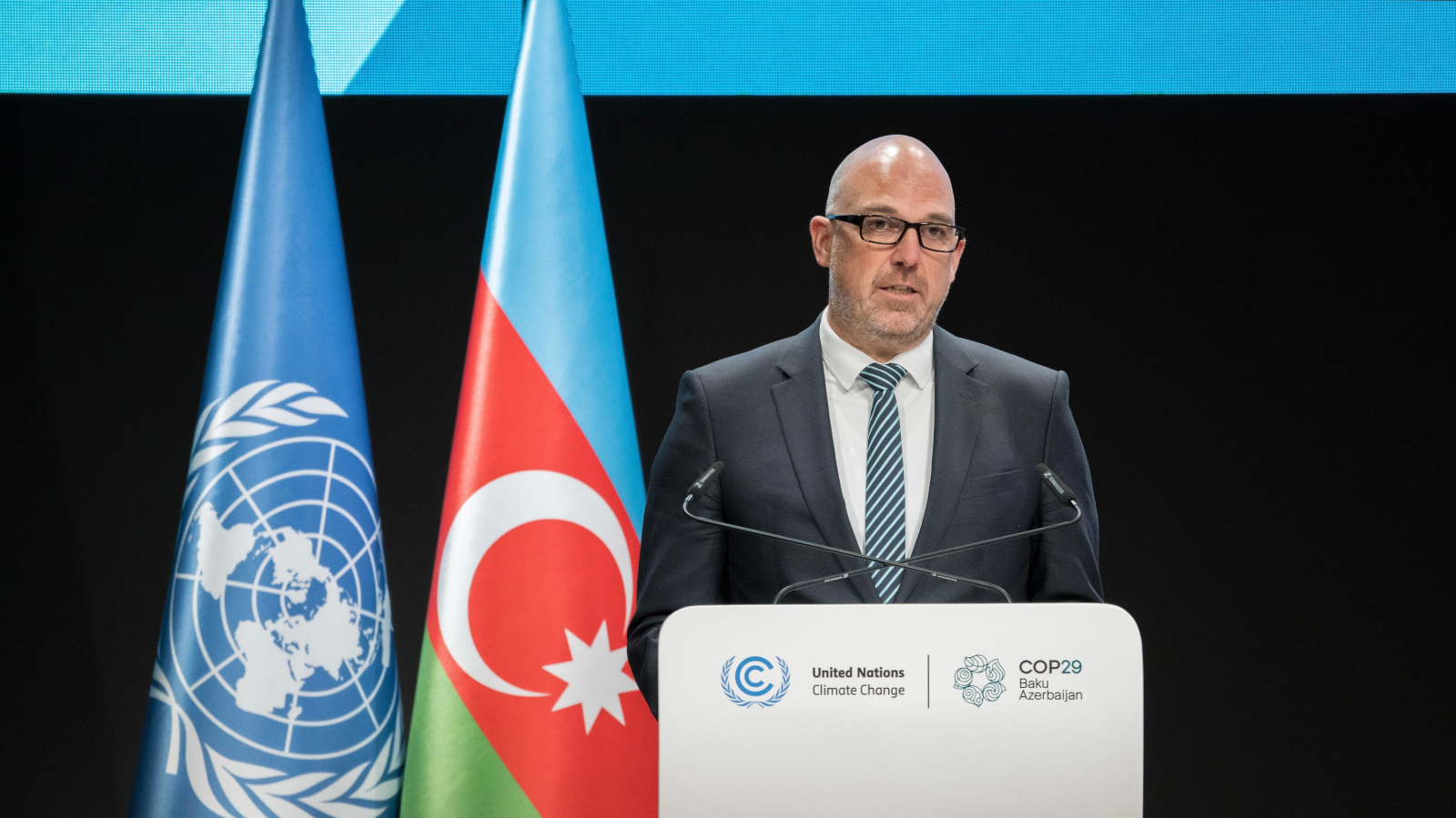 Regierungschef Risch appelliert für Klimaziele, © Vugar Amrullayev