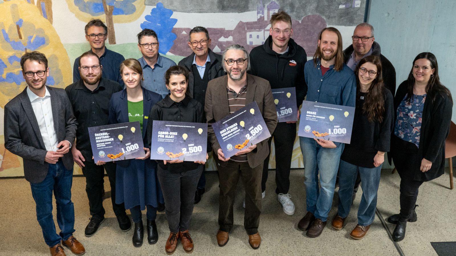 10.000 Euro für Projekte zur Förderung der Radkultur im St. Galler und Vorarlberger Rheintal, © Landespressestelle Vorarlberg