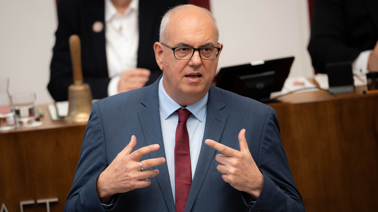 Bremen’de Almanya ve ABD’den belediye başkanları bir araya geldi, ©  Sina Schuldt/dpa