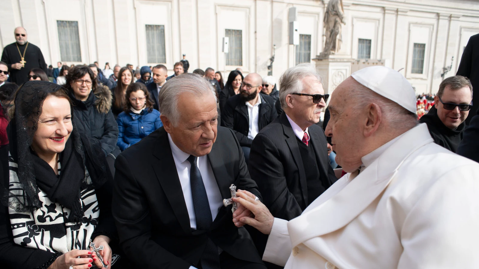 Landtagspräsident auf Papstbesuch, © IKR Landtagspräsident auf Papstbesuch, © IKR