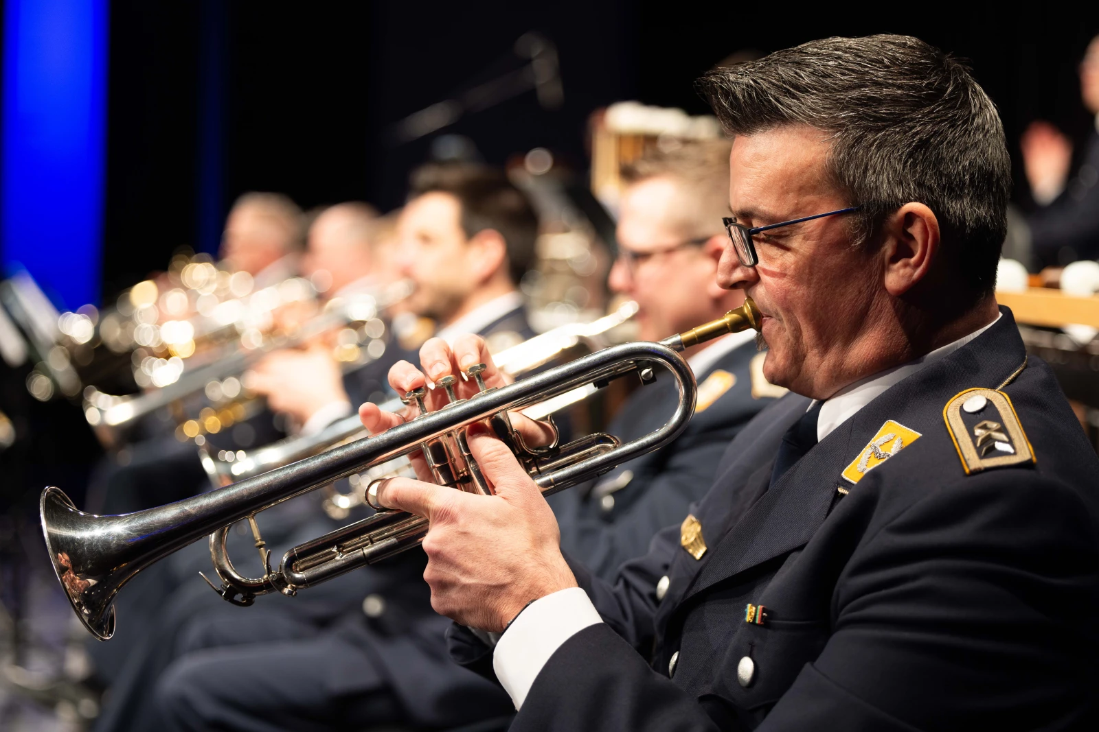 Das Luftwaffenmusikkorps Münster in Iserlohn, © Münster_Trompeten Das Luftwaffenmusikkorps Münster in Iserlohn, © Münster_Trompeten