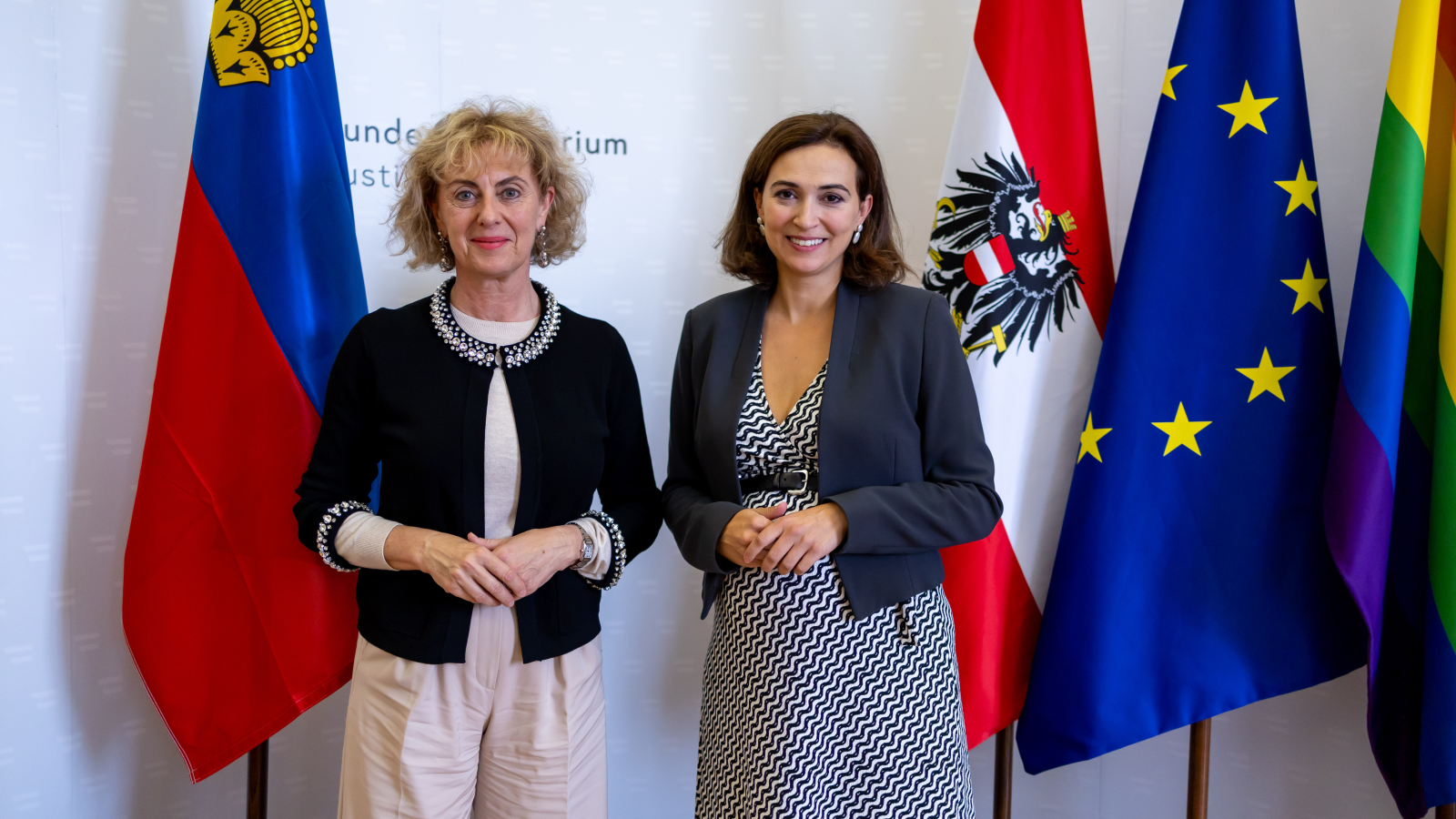 Arbeitstreffen mit Justizministerin Alma Zadic, © BMJ/Antonio Nedić