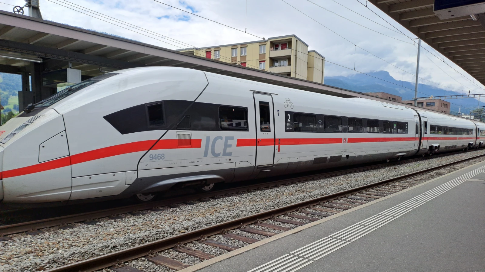 Deutsche Züge bleiben öfters ausserhalb der Schweiz, © Radio Liechtenstein Deutsche Züge bleiben öfters ausserhalb der Schweiz, © Radio Liechtenstein