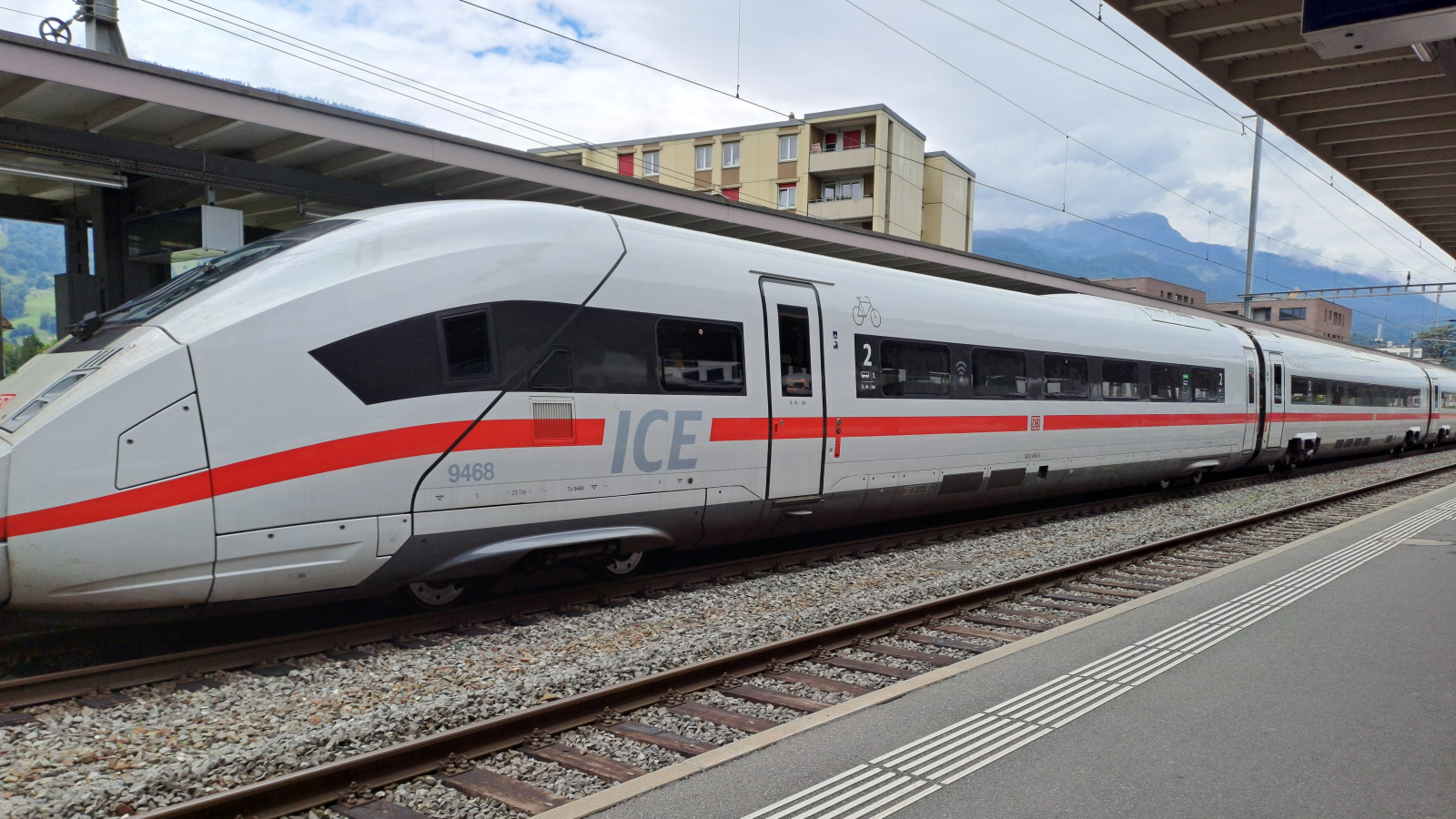 Deutsche Züge bleiben öfters ausserhalb der Schweiz, © Radio Liechtenstein