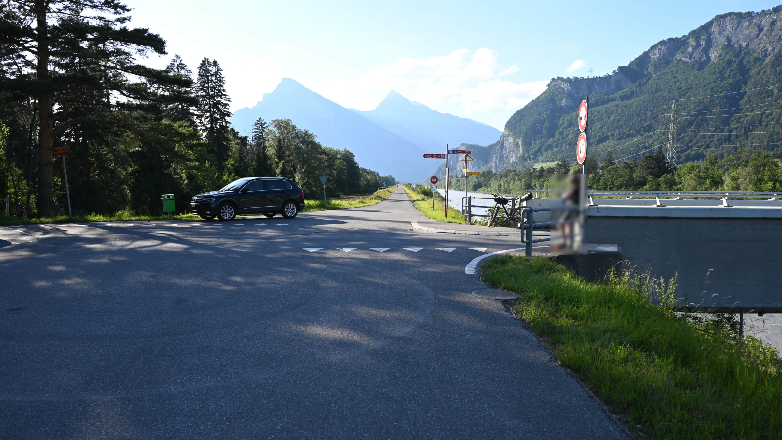 Verletzter Velofahrer , © Kantonspolizei St. Gallen