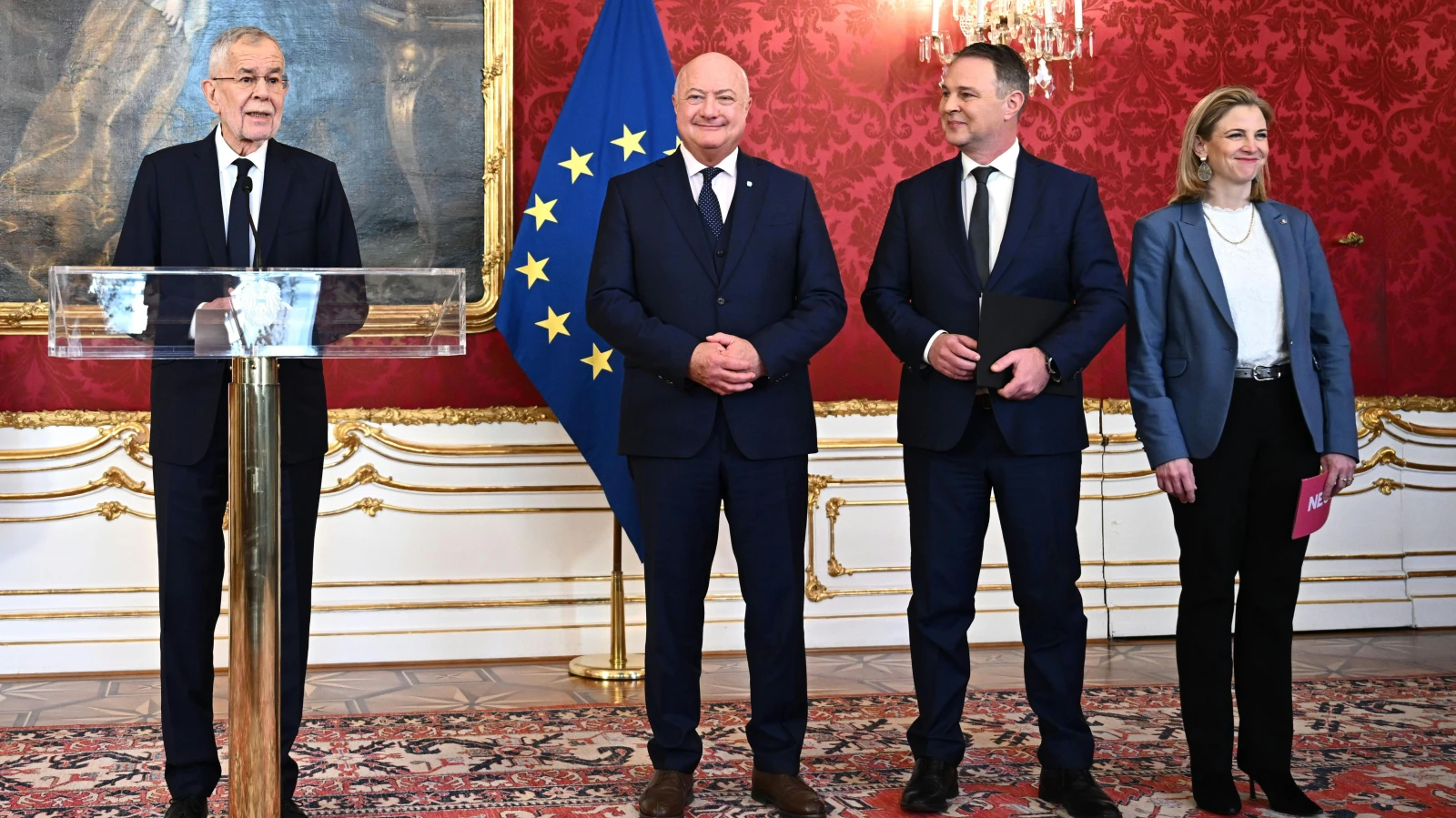 ÖVP, SPÖ und Neos wollen Regierung bilden, © Keystone/SDA ÖVP, SPÖ und Neos wollen Regierung bilden, © Keystone/SDA