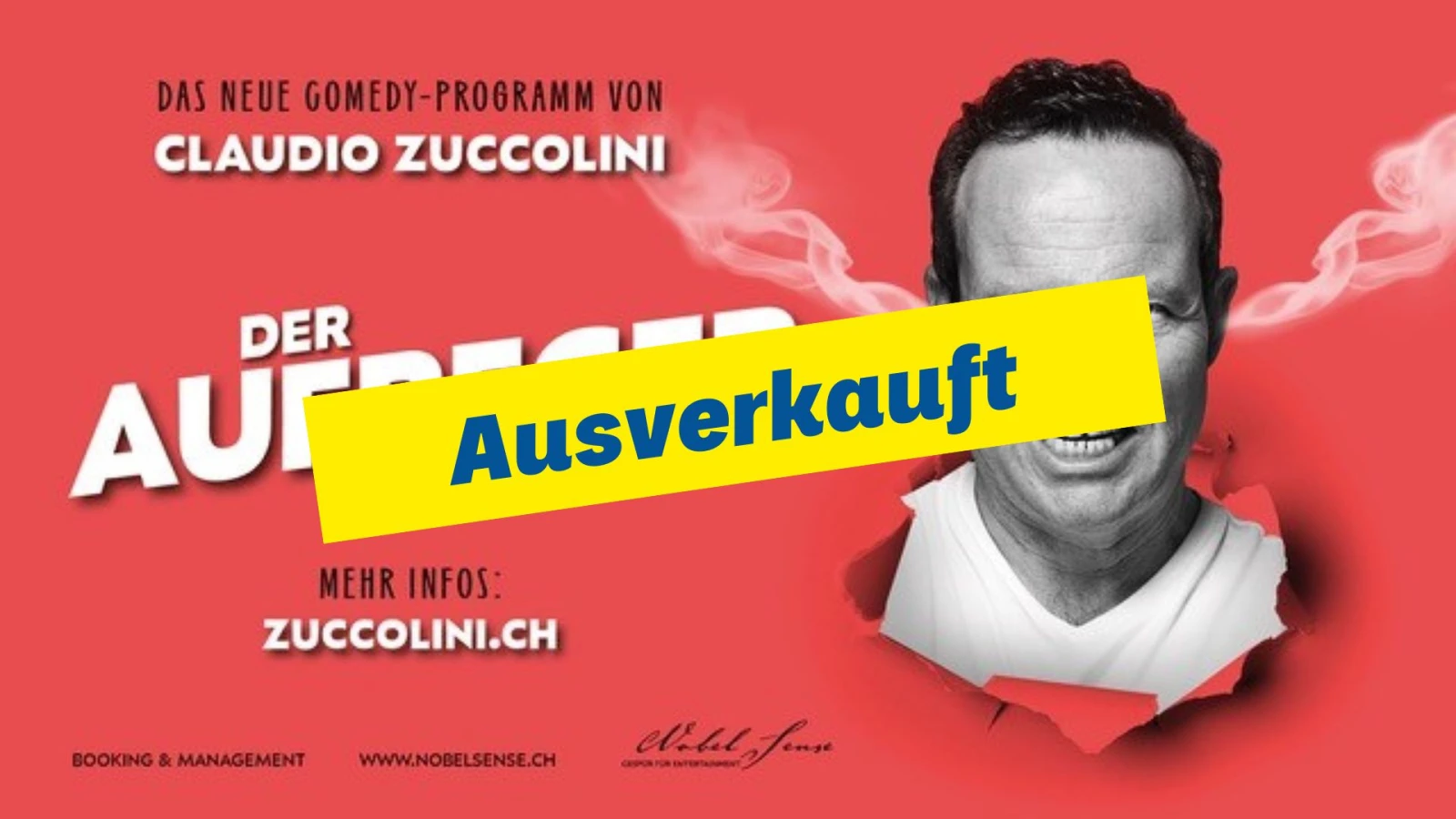 Claudio Zuccolini - ausverkauft, © Claudio Zuccolini - ausverkauft Claudio Zuccolini - ausverkauft, © Claudio Zuccolini - ausverkauft