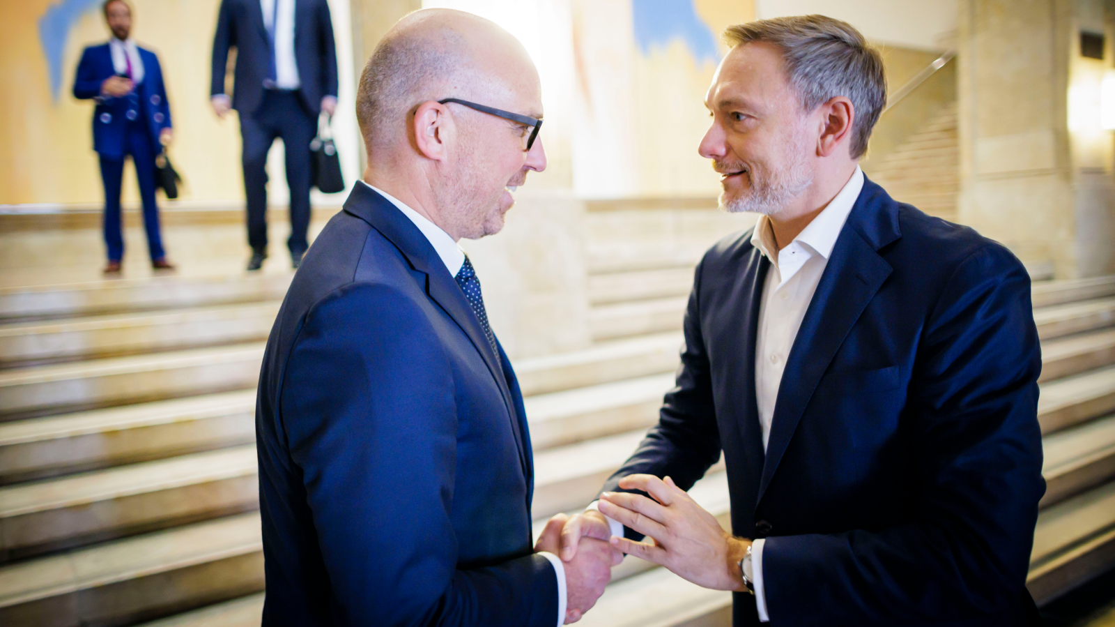 Arbeitsbesuch von Regierungschef Daniel Risch in Berlin, © IKR