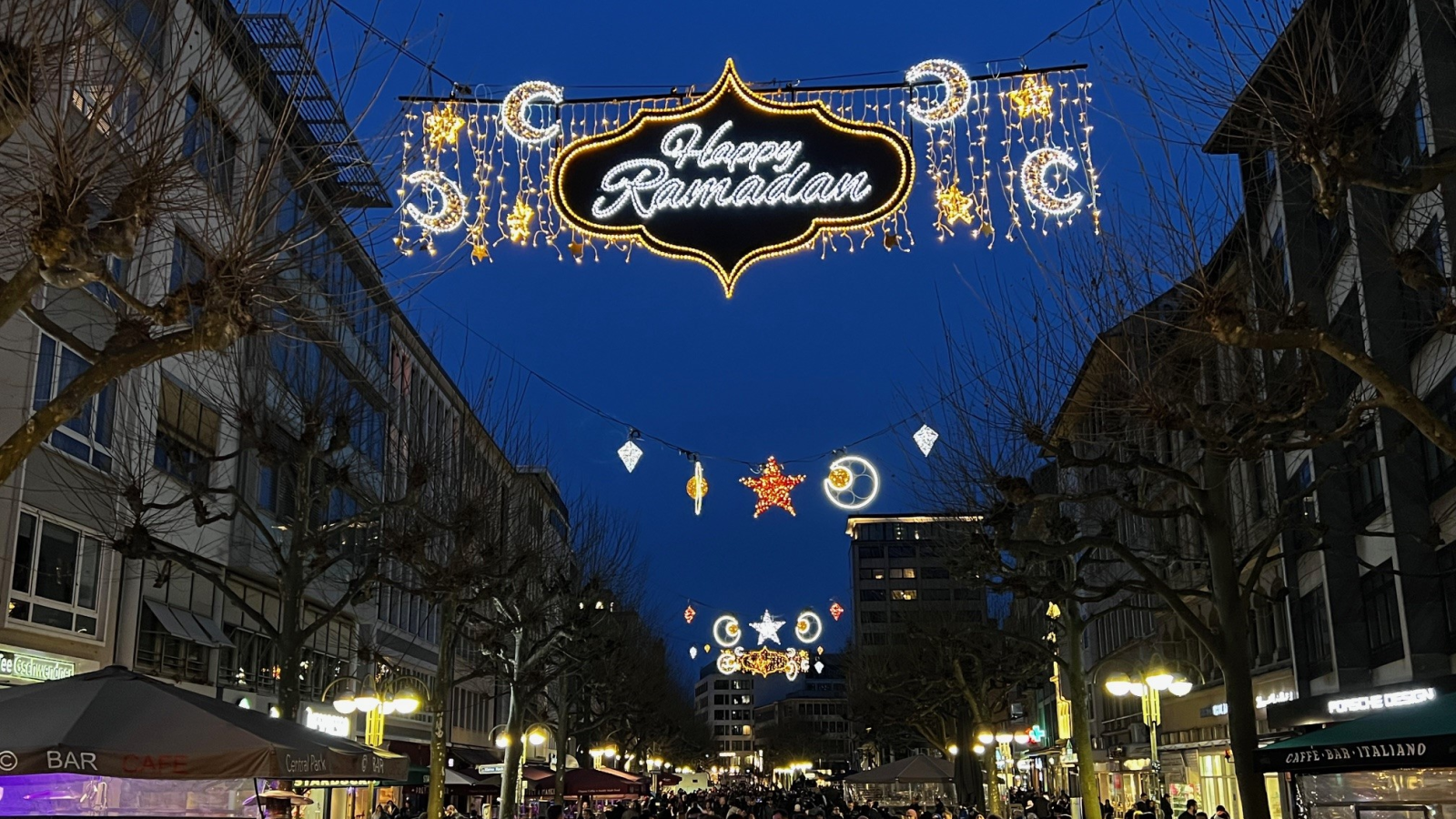 Frankfurt’ta Ramazan Işıklandırması Yapılacak, © m.hastuerk