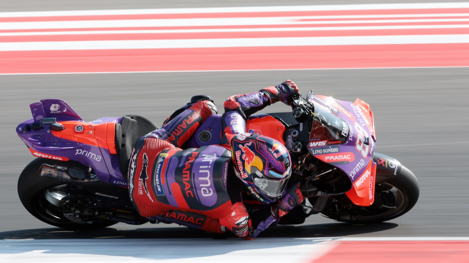 Jorge Martin reagiert in grossem Stil, © Keystone Jorge Martin reagiert in grossem Stil, © Keystone