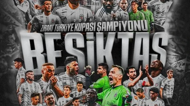 Ziraat Türkiye Kupası 2023/24 Şampiyonu Beşiktaş!, © BesiktasJK Ziraat Türkiye Kupası 2023/24 Şampiyonu Beşiktaş!, © BesiktasJK
