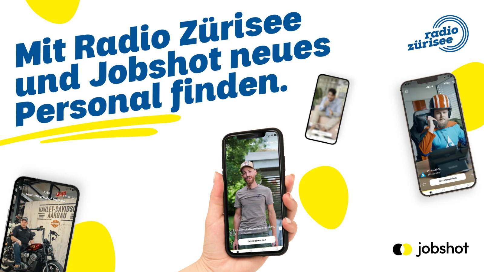 Mit professionellen Videos neues Personal finden – jetzt mitmachen und gewinnen!, © Radio Zürisee AG Mit professionellen Videos neues Personal finden – jetzt mitmachen und gewinnen!, © Radio Zürisee AG