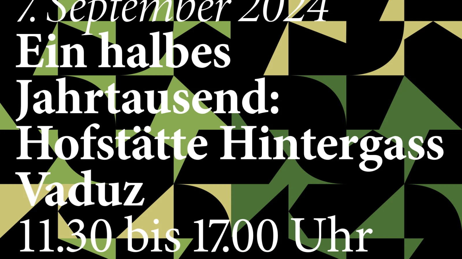 32. Europa-Tag des Denkmals: Ein halbes Jahrtausend - Hofstätte Hintergass Vaduz, © LRF 32. Europa-Tag des Denkmals: Ein halbes Jahrtausend - Hofstätte Hintergass Vaduz, © LRF