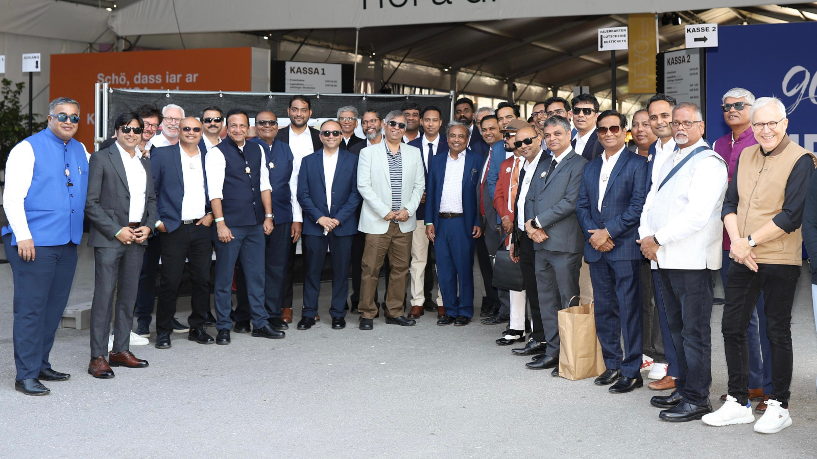 Die Lihga begeistert die Bombay Industries Association, © Lihga