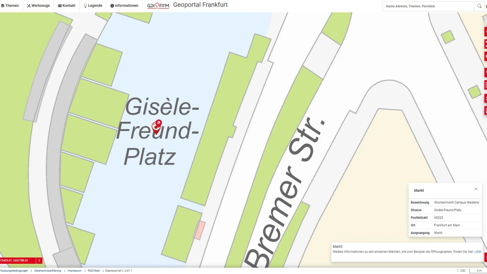 Frankfurt Pazar ve Alışveriş Haritası Hazırladı, © Stadtplanungsamt Frankfurt am Main Frankfurt Pazar ve Alışveriş Haritası Hazırladı, © Stadtplanungsamt Frankfurt am Main