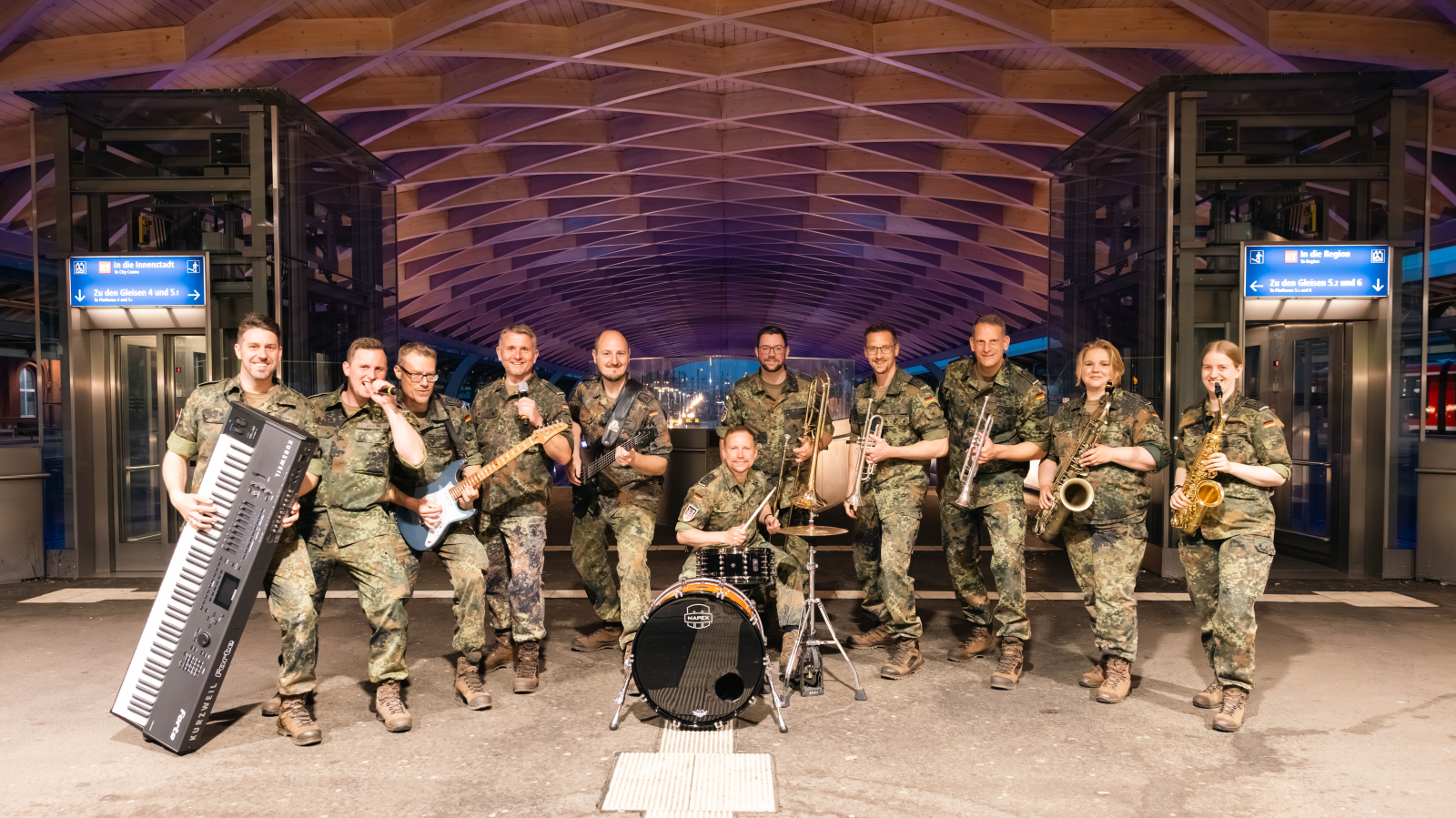 Baunatal: Das Heeresmusikkorps Kassel