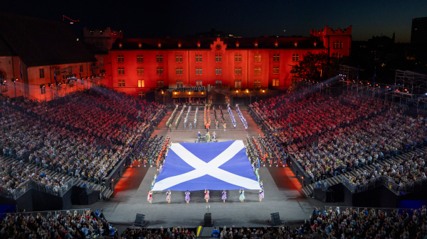 Die letzten Vorbereitungen für das Basel Tattoo, © Patrick Straub 