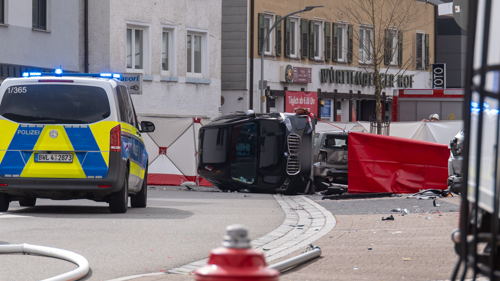 Rottweil'de Korkunç Kaza: Anne ve Oğlu Can verdi, © Joshua Rzepka/onw-images/dpa
