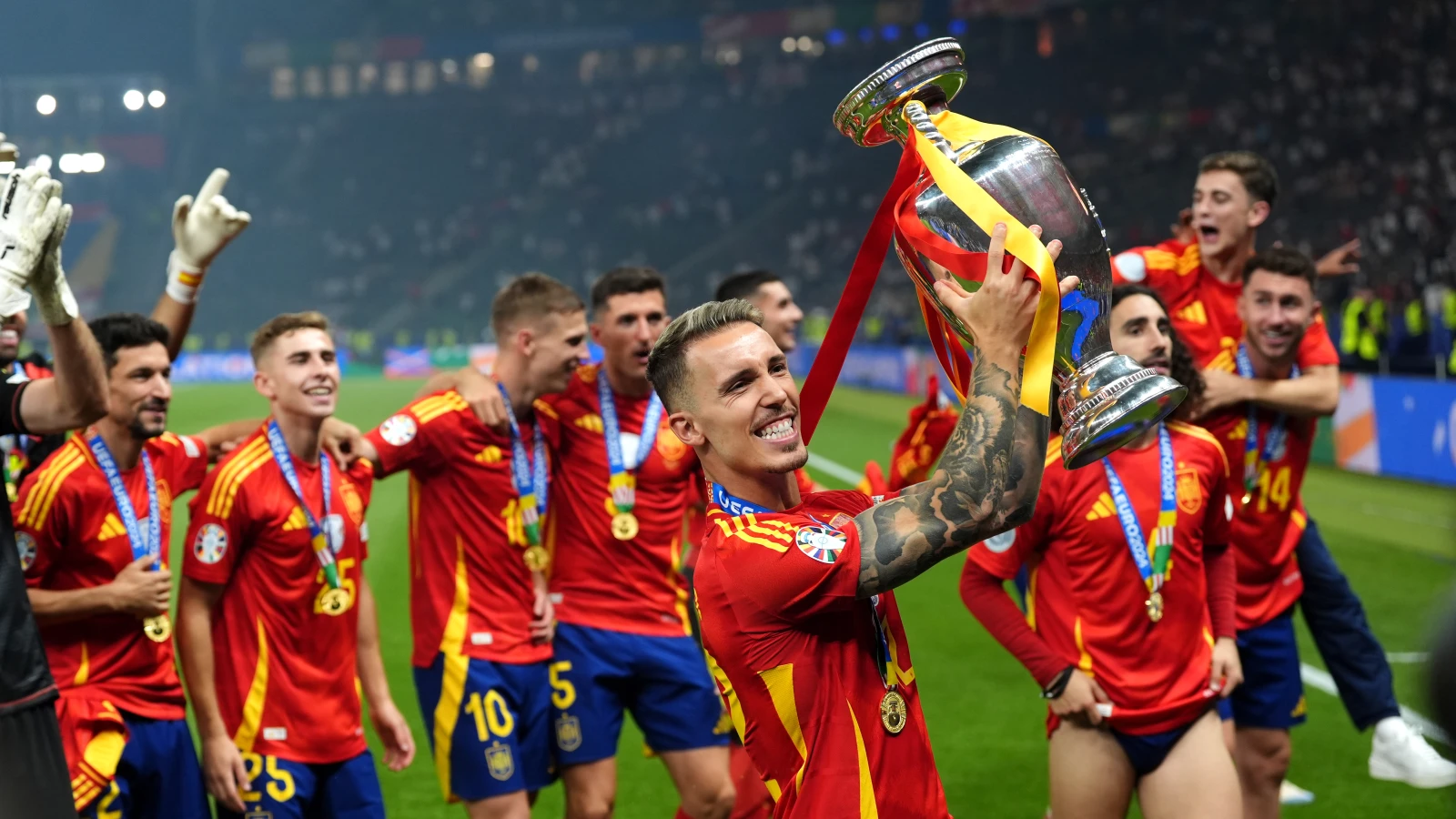 UEFA EURO 2024 Şampiyonu İspanya, © dpa UEFA EURO 2024 Şampiyonu İspanya, © dpa