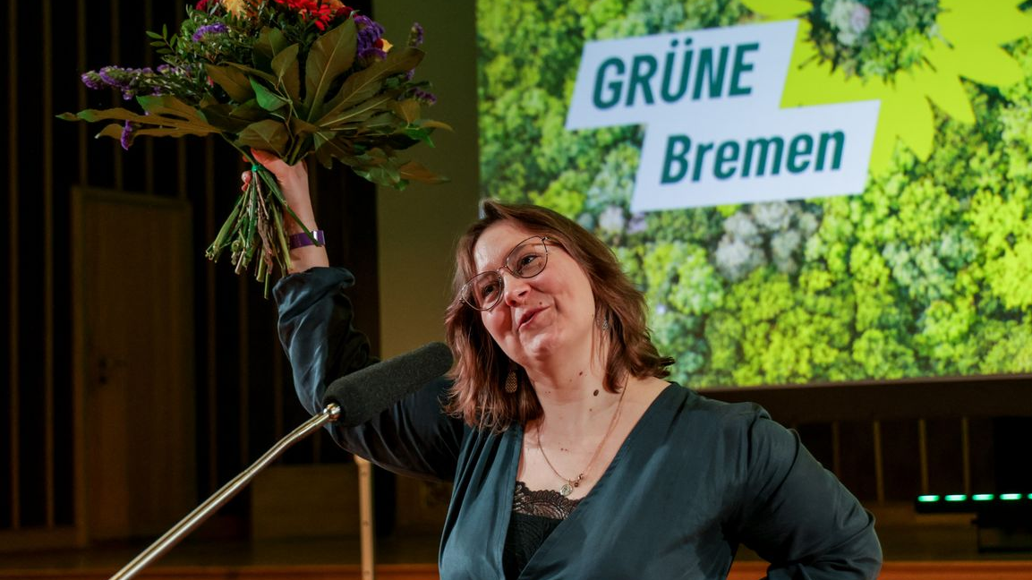 Bremen Yeşiller’de Yeni Dönem: Hedef 2027 Eyalet Seçimleri!, © Focke Strangmann/dpa