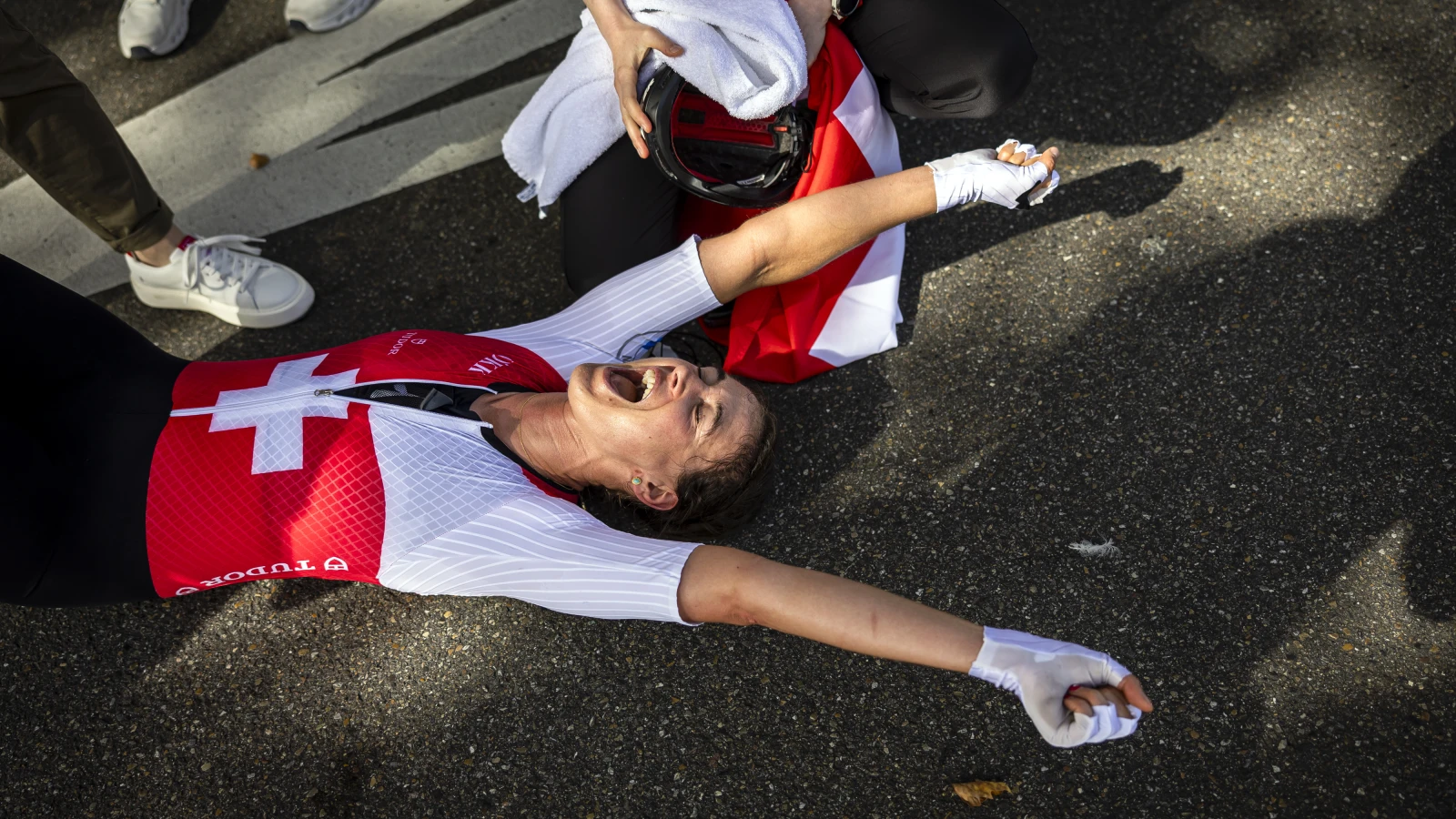 Rad-WM: Gold für Matile-Dörig im Paracycling, © Keystone Rad-WM: Gold für Matile-Dörig im Paracycling, © Keystone