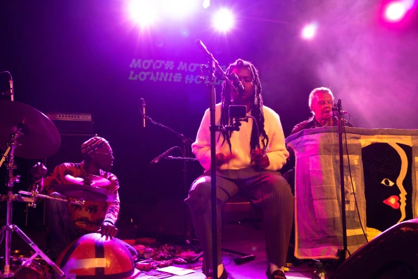 © Moor Mother and Lonnie Holley by Antoinette N'Sow © Moor Mother and Lonnie Holley by Antoinette N'Sow