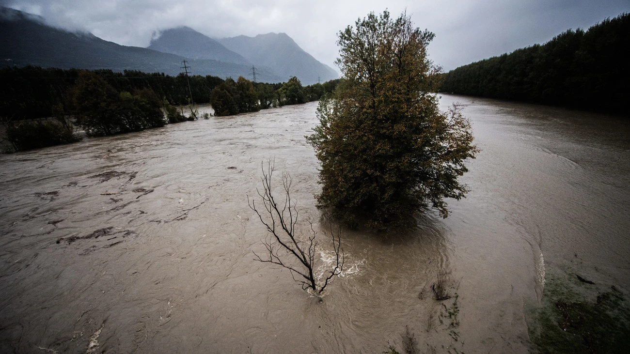 Tessin Überschwemmung Unwetter Regen, © Keystone-SDA Tessin Überschwemmung Unwetter Regen, © Keystone-SDA