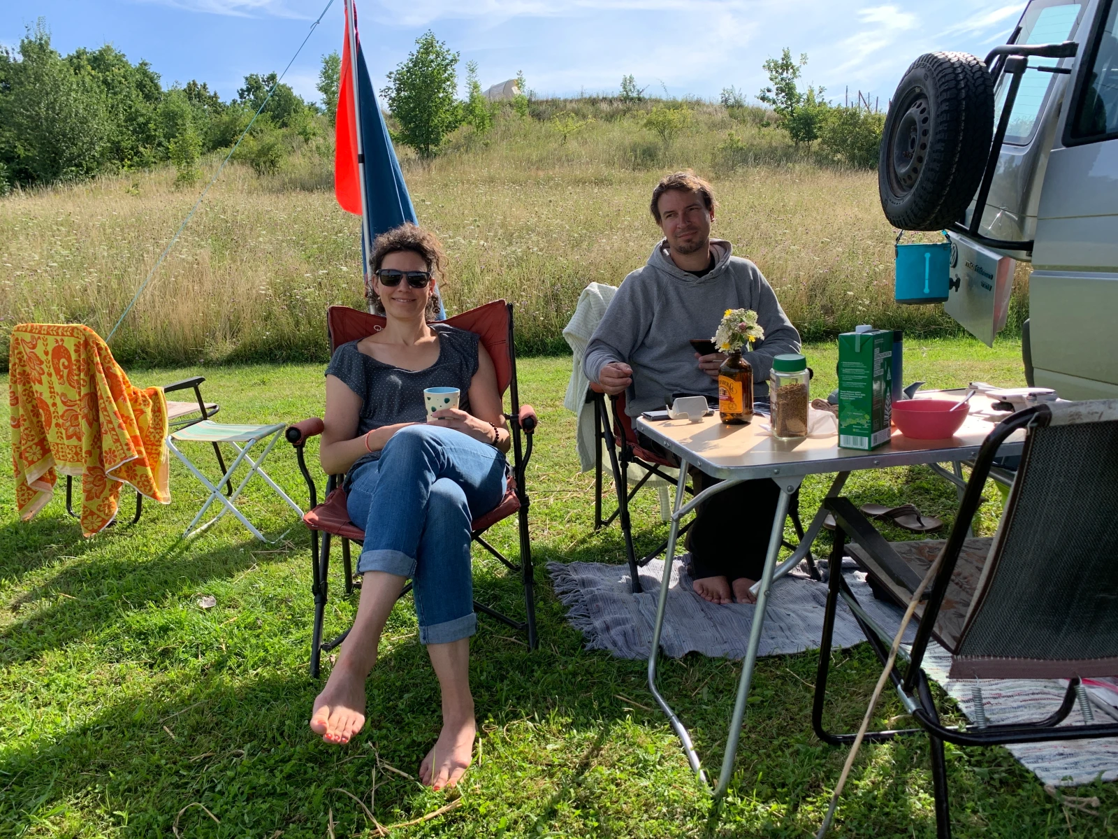 Campingplausch mit Nina von vierimbus, © vierimbus Campingplausch mit Nina von vierimbus, © vierimbus