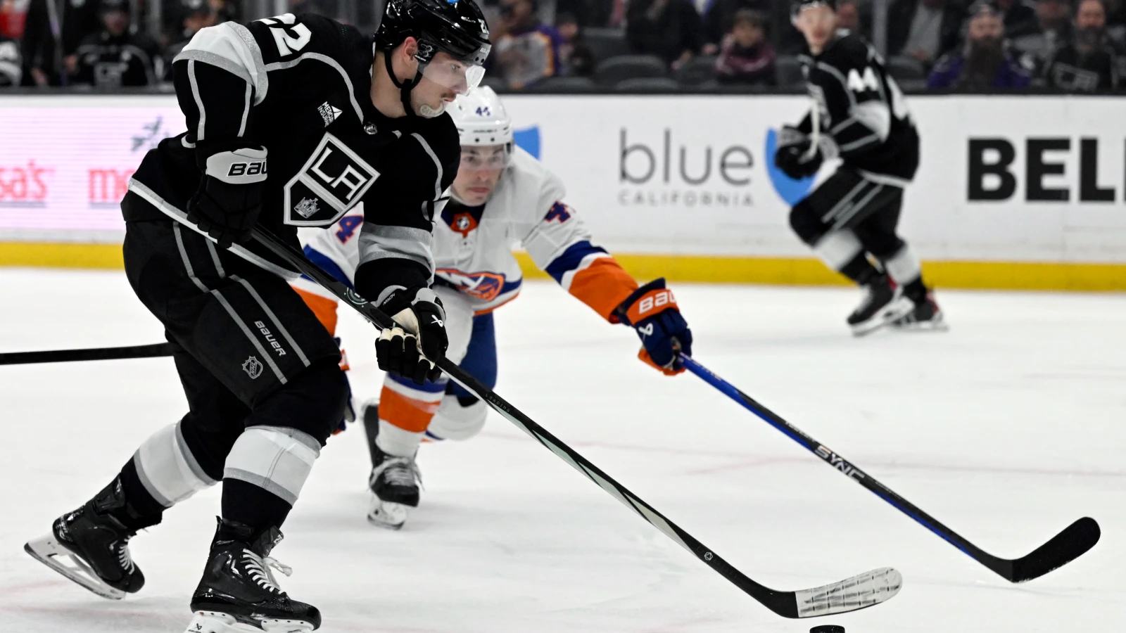 St. Galler Kevin Fiala mit Los Angeles Kings auf NHL Playoff-Kurs, © Keystone / FR170211 AP / Alex Gallardo St. Galler Kevin Fiala mit Los Angeles Kings auf NHL Playoff-Kurs, © Keystone / FR170211 AP / Alex Gallardo