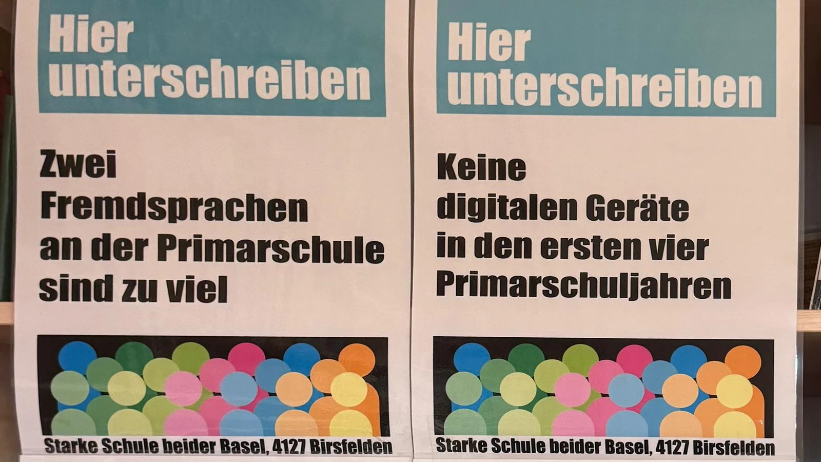 Initiative verlangt nur noch eine Fremdsprache auf Primarstufe, © Radio Basilisk Initiative verlangt nur noch eine Fremdsprache auf Primarstufe, © Radio Basilisk
