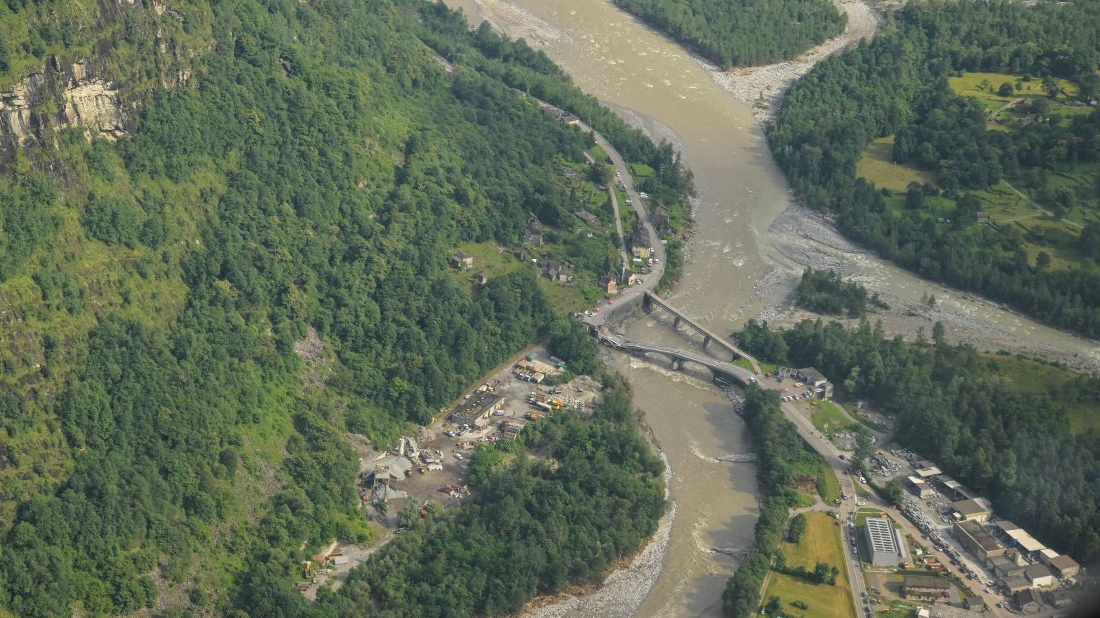 Spenden-Aufruf nach verheerenden Unwettern, © Swisstopo
