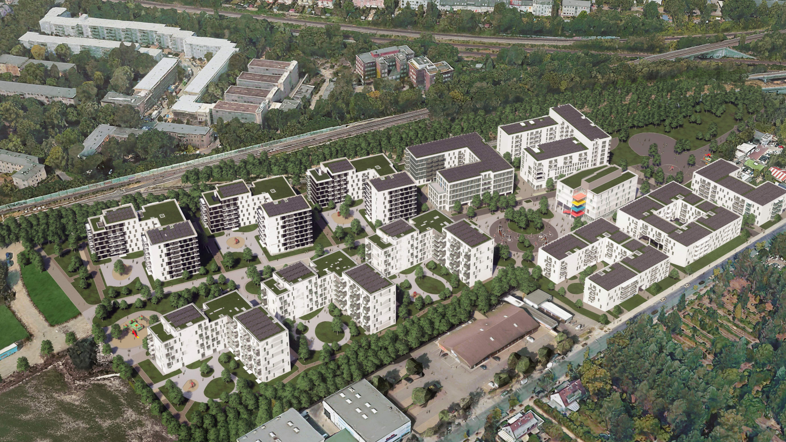 Tempelhof’ta Yeni Mahalle: Marienhöfe’de 880 Konut Yükseliyor!, © goldbeck.de