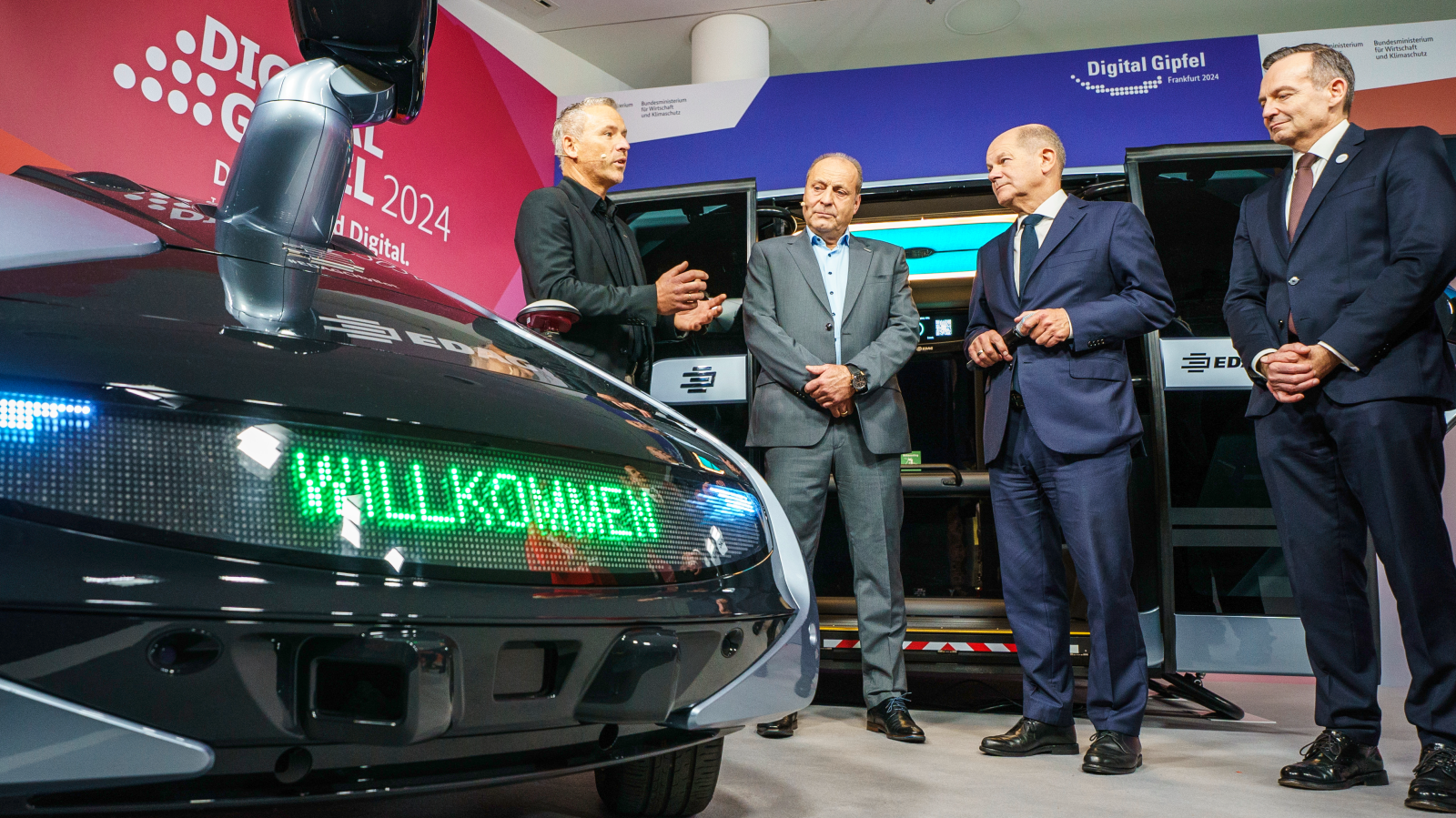 Digital-Gipfel 2024 in Frankfurt am Main, ©  Andreas Arnold/dpa 