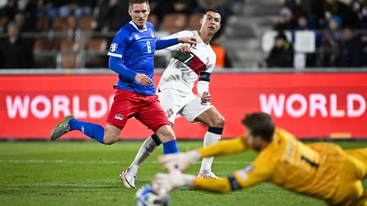 Liechtenstein schlägt sich gegen Portugal achtbar Liechtenstein schlägt sich gegen Portugal achtbar