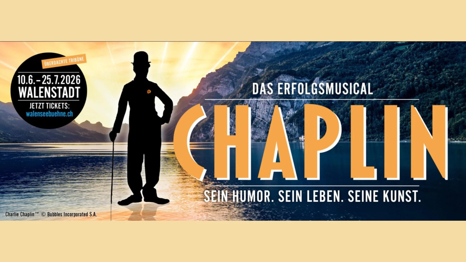 Musical Chaplin 2026, © ZVG Musical Chaplin 2026, © ZVG