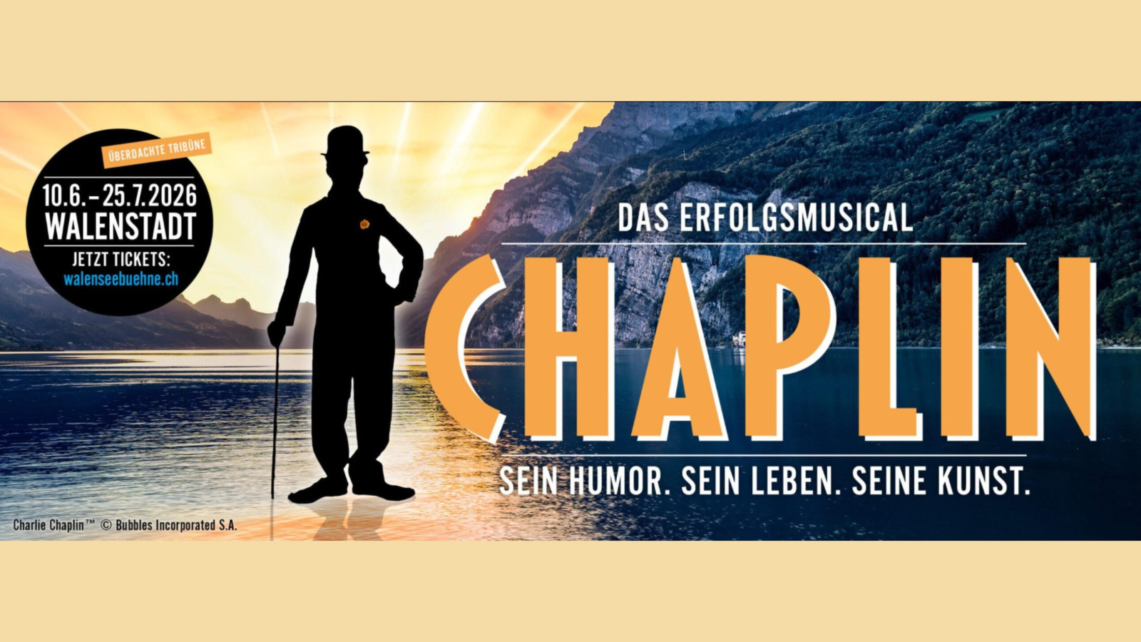 Musical Chaplin 2026, © ZVG