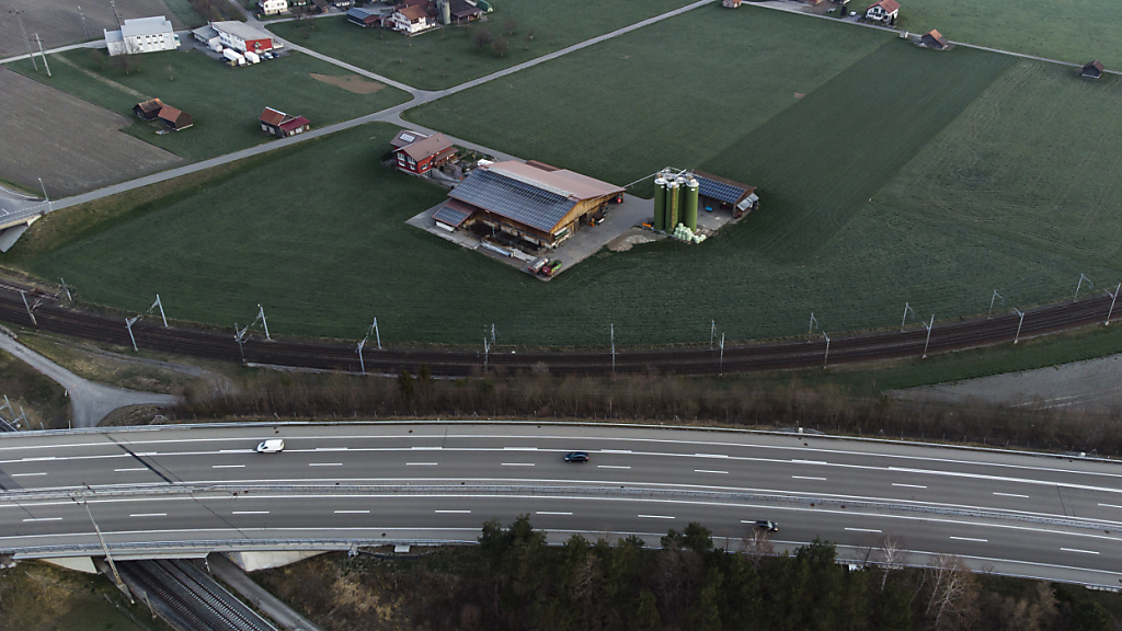 Mann flüchtet in Wangs vor der Polizei, © Kantonspolizei St. Gallen