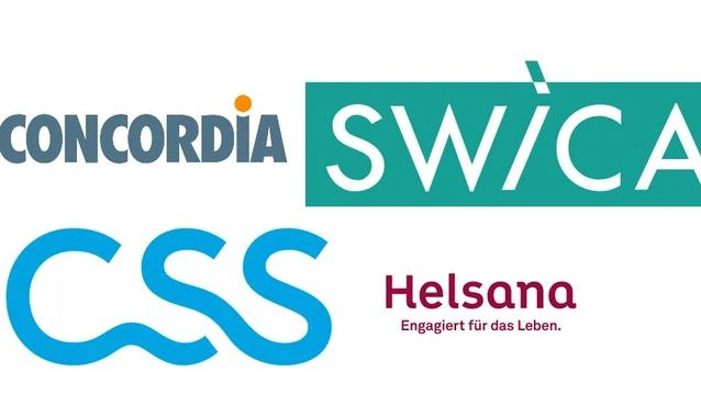 © Concordia, Swica, CSS, Helsana © Concordia, Swica, CSS, Helsana