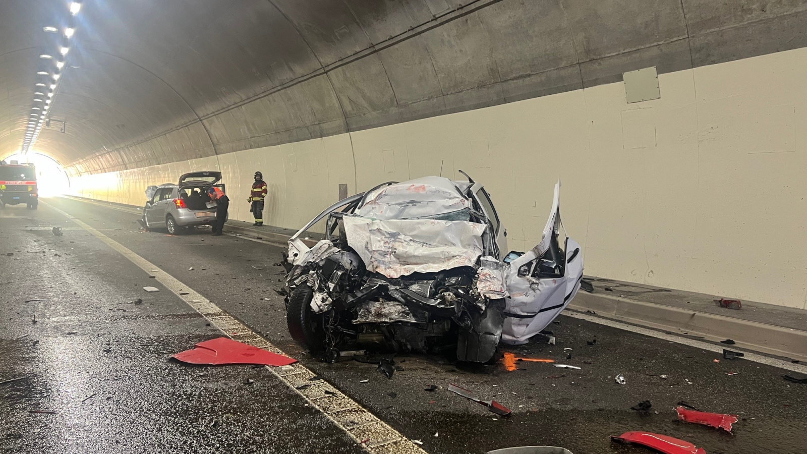 Zwei Tote bei Unfall in Bazenheid , © Kantonspolizei St. Gallen