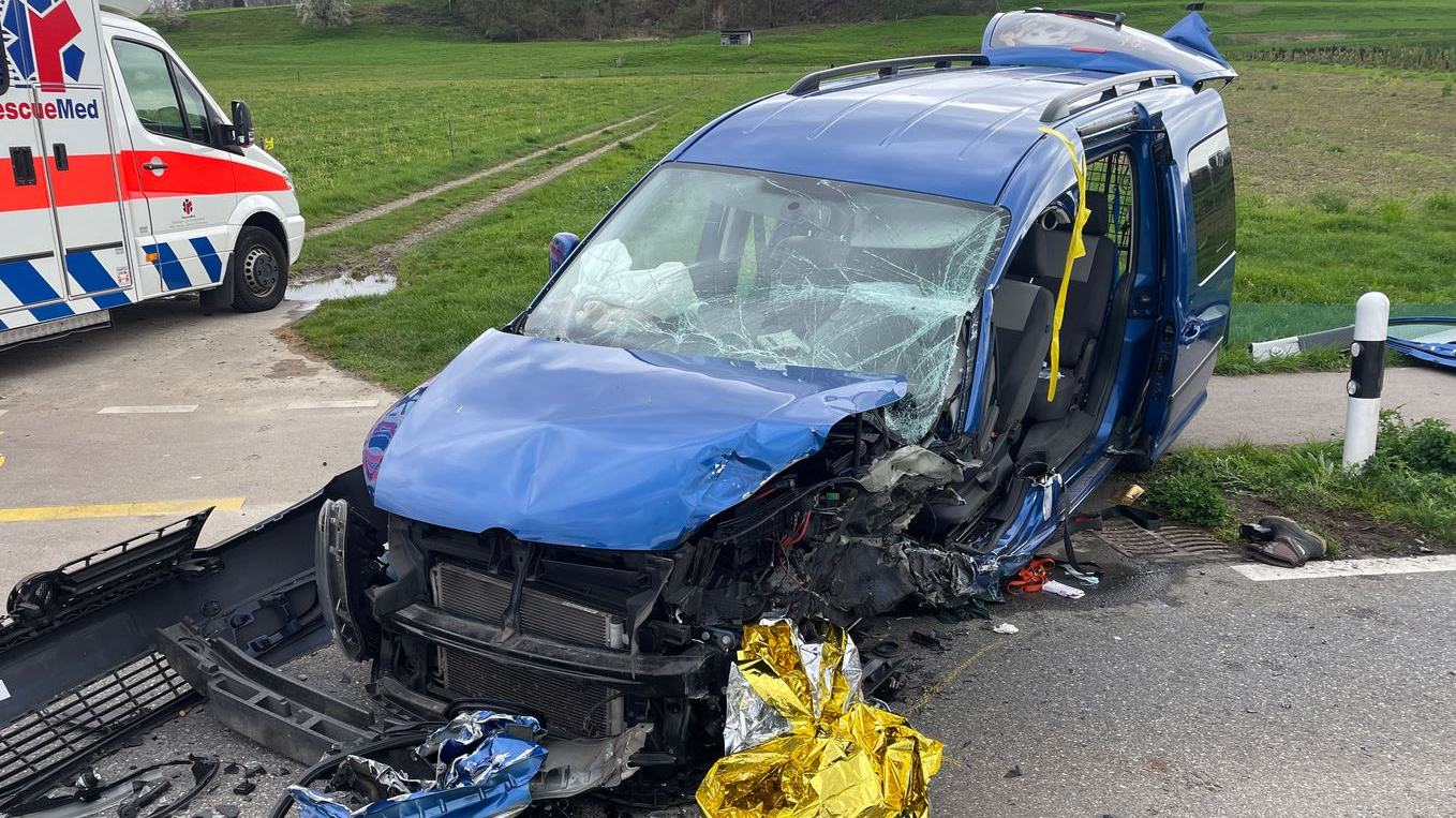 Drei Verletzte bei Unfall im Thurgau, © Kantonspolizei Thurgau
