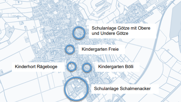 In Rafz wird über die Schulraumplanung abgestimmt, © Politische Gemeinde Rafz