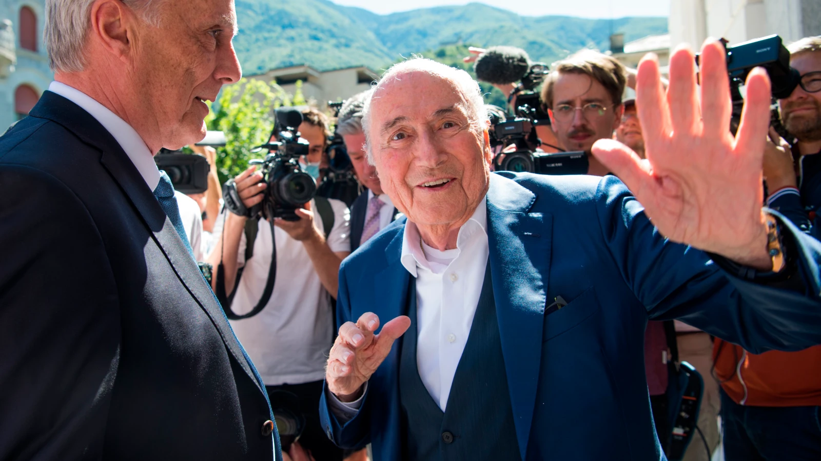 Prozess gegen Blatter und Platini im Baselbiet beginnt, © Keystone/SDA Prozess gegen Blatter und Platini im Baselbiet beginnt, © Keystone/SDA