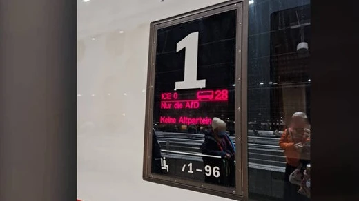 DB' de Skandal: ICE Ekranında AfD Propagandası!, © wdr DB' de Skandal: ICE Ekranında AfD Propagandası!, © wdr