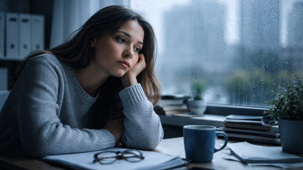 Bugün Yılın En Depresif Günü: 'Mavi Pazartesi', © Görsel yapay zeka ile oluşturulmuştur. 