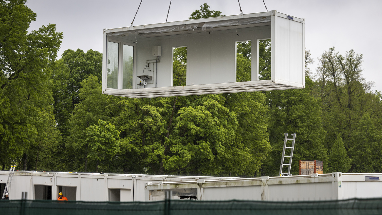 Asyl Wohncontainer Rekurs Fällanden Zürich Gericht, © Symbolbild Keystne-SDA
