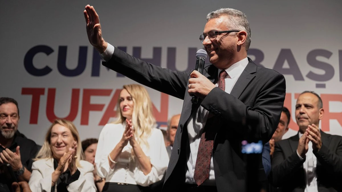 KKTC’de Yeni Cumhurbaşkanı: Tufan Erhürman!, © Nedim Enginsoy/AP/dpa KKTC’de Yeni Cumhurbaşkanı: Tufan Erhürman!, © Nedim Enginsoy/AP/dpa