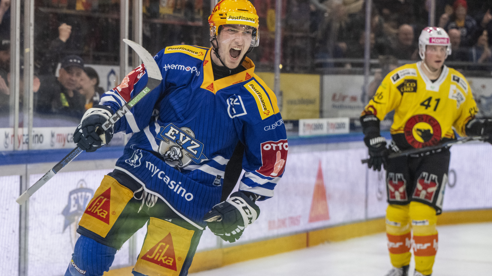 SCB wurde von Zug überrollt, © Keystone / Urs Flüeler