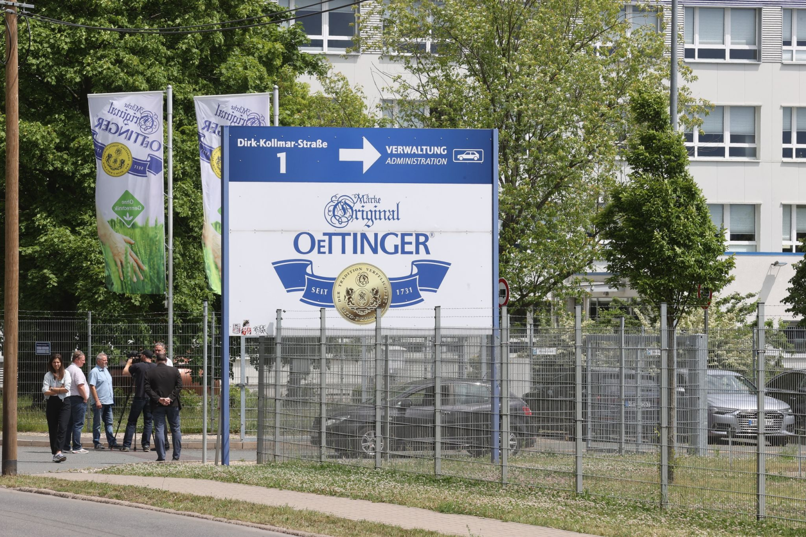Der Standort der Oettinger Brauerei in Gotha soll nach Willen des Unternehmens geschlossen werden.
