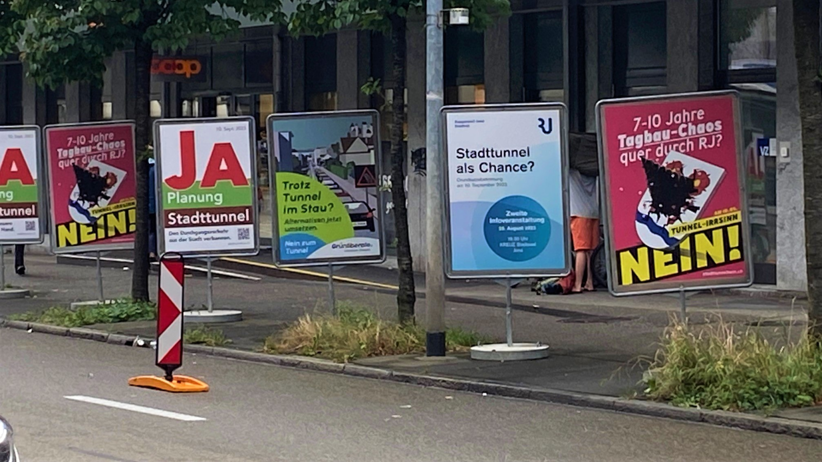 Stadttunnel Rapperswil-Jona Abstimmung, © RZS