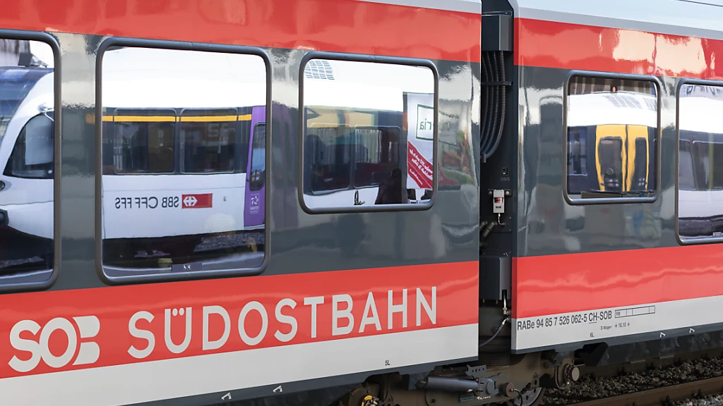 Mehr als 1000 Mitarbeitende bei der Südostbahn, © Keystone/SDA Mehr als 1000 Mitarbeitende bei der Südostbahn, © Keystone/SDA